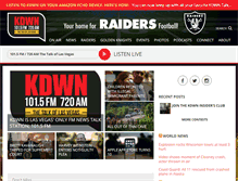 Tablet Screenshot of kdwn.com